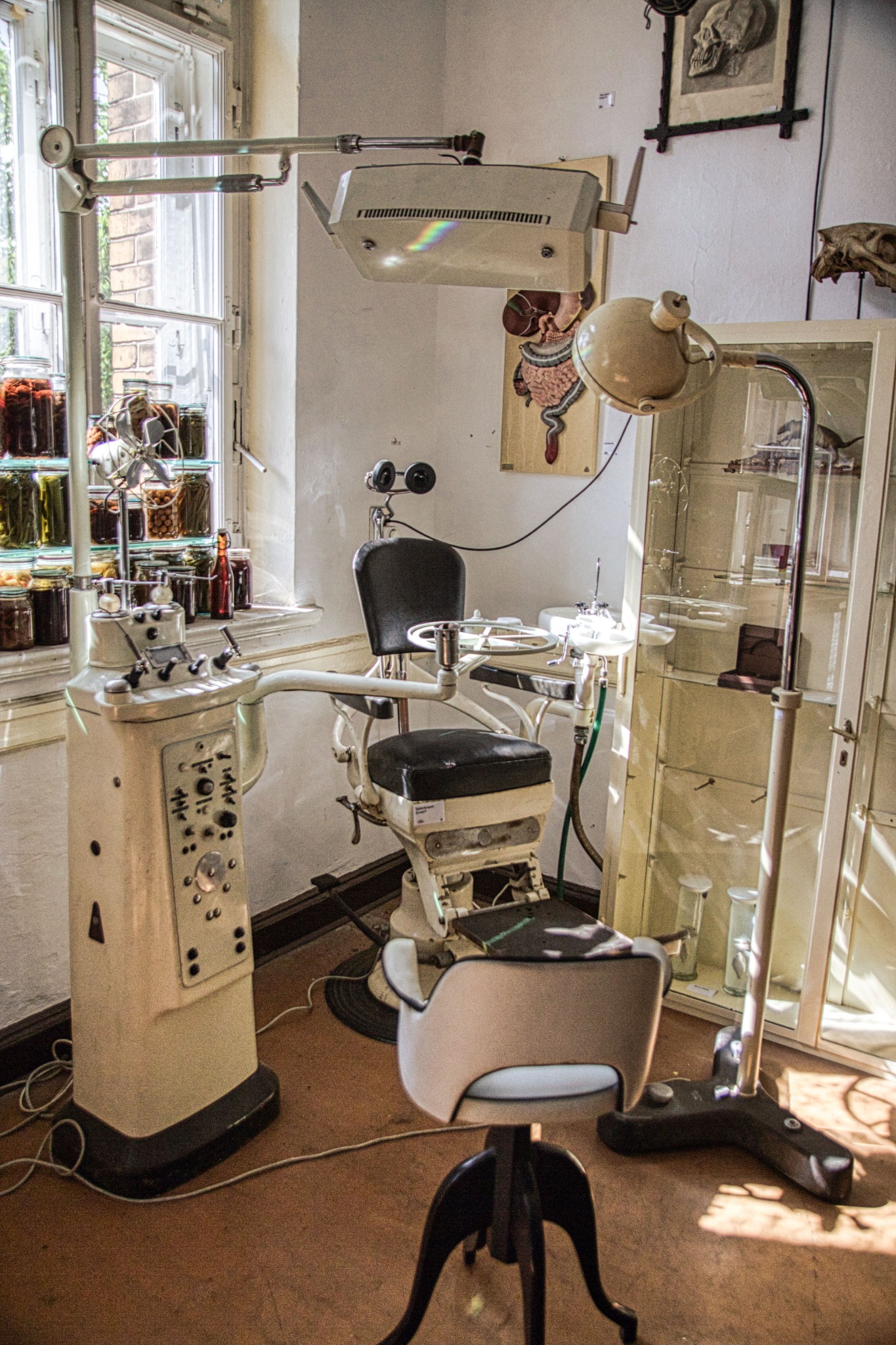 Early clinical research room and medical equipment