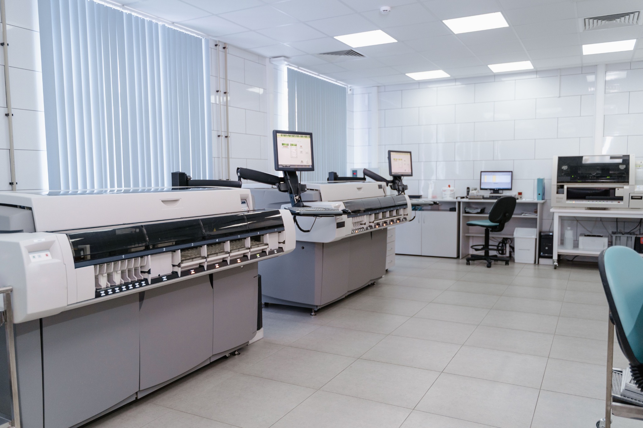 Modern laboratory with scientific equipment
