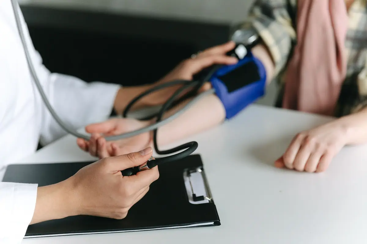 Routine health monitoring during a Noble Farms stock welfare assessment